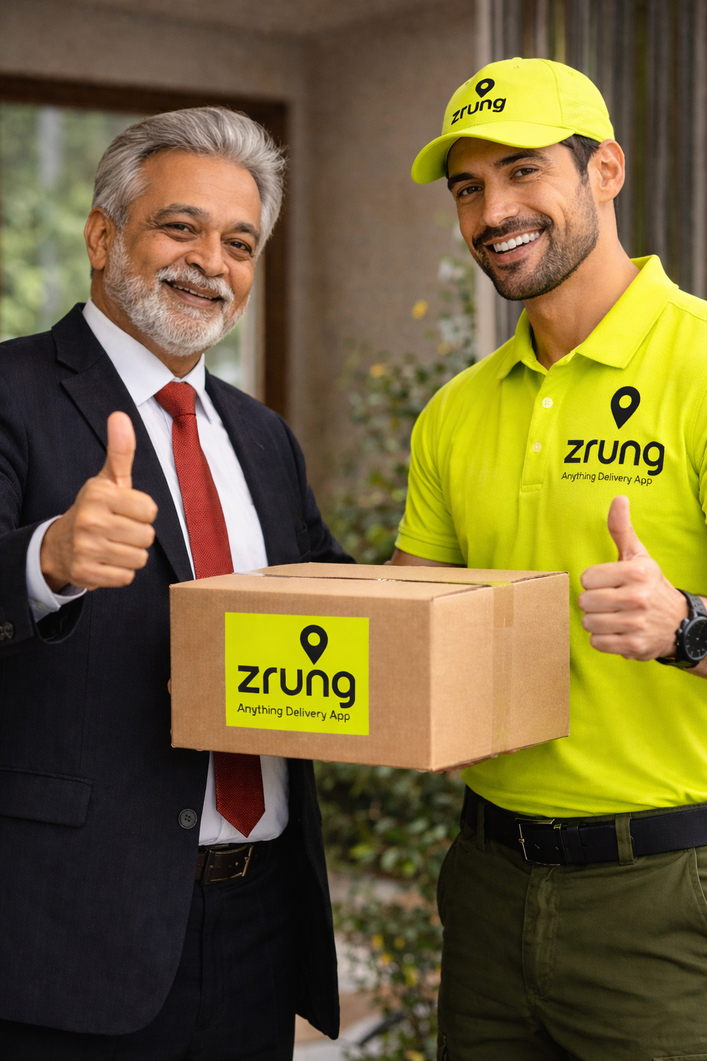 Zrung delivery service